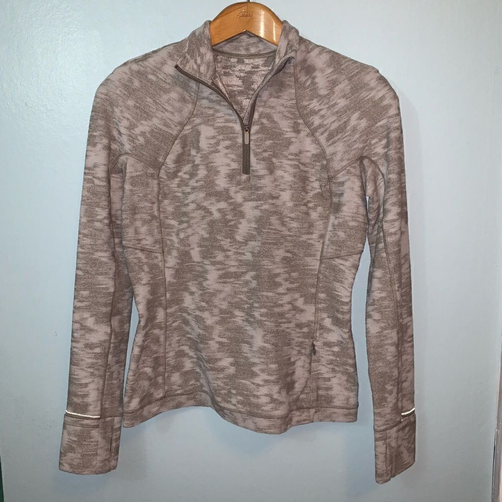 Lululemon Athletica 3/4 Half Zip Size 8